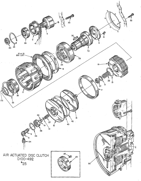 Picture of WINDERS PLATE WC-9 CLUTCH ASSY