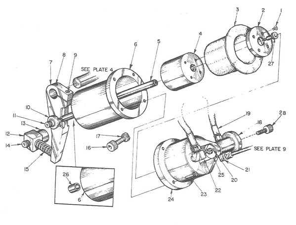 Picture of GEC 423 PLATE S-8 BELLOFRAM ASSEMBLY