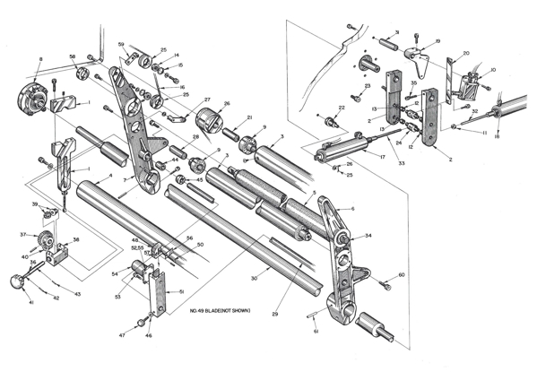 Picture of GEC 192 PLATE 8 LAY-ON & SLITTER ASSEMBLY